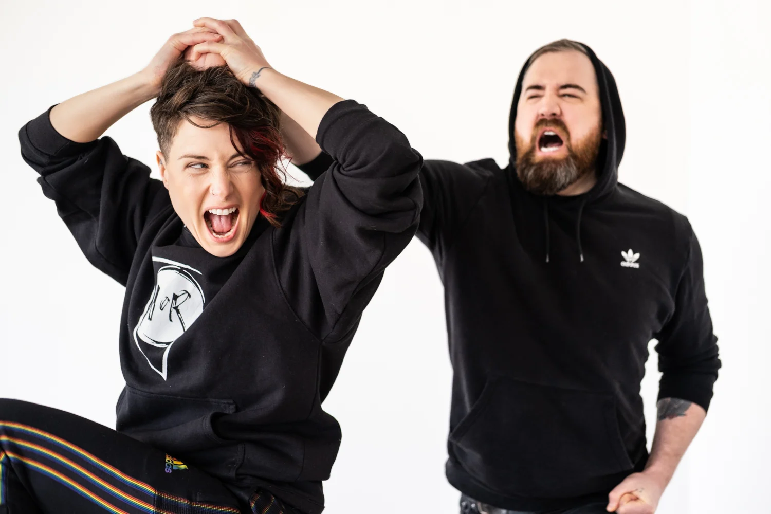 Action brand photos self-defence instructor