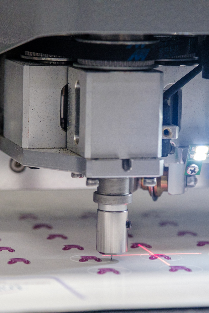 Behind the scenes of a printing business