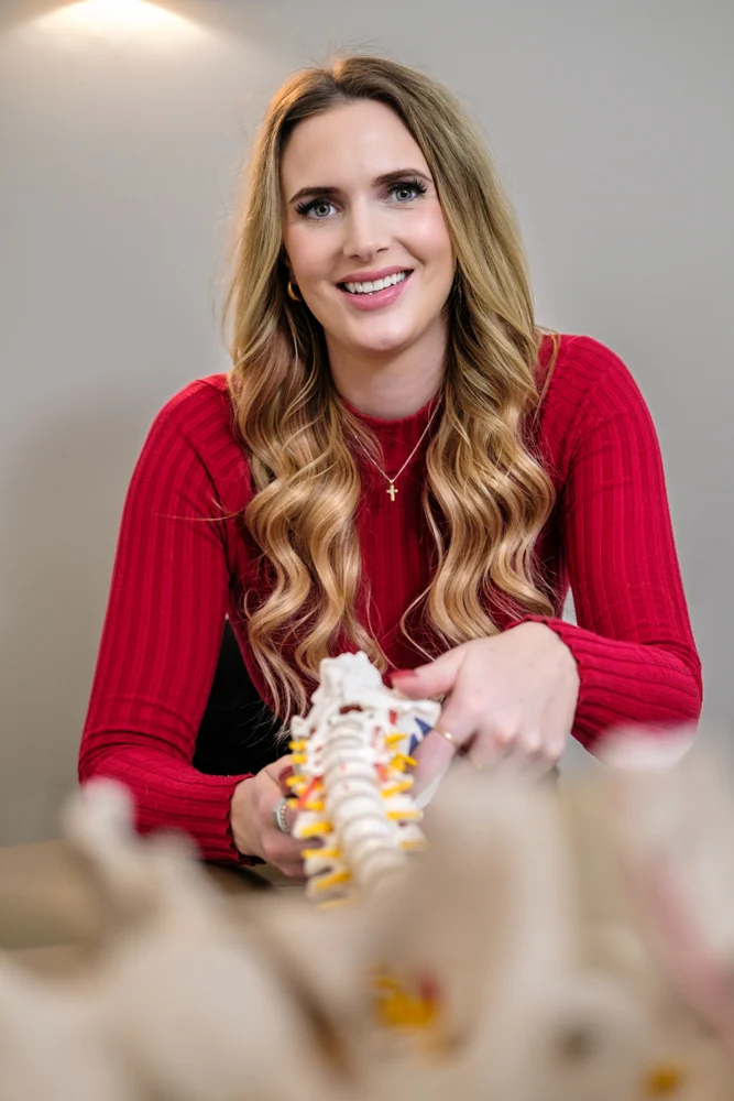 Burlington chiropractor brand photos