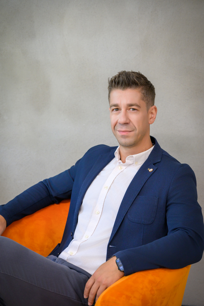 Website designer CEO portrait