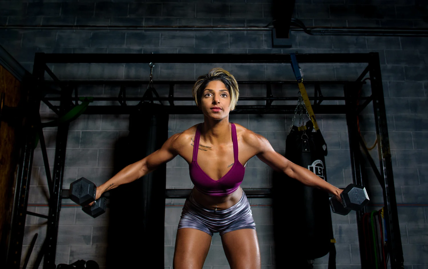 gym trainer brand photo
